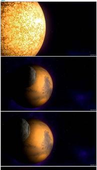 地球太阳月球转动视频,一场视觉盛宴之旅