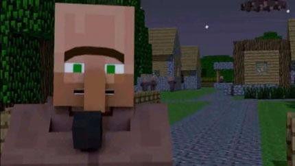 我的世界村民搞笑视频,我的世界里的欢乐时光